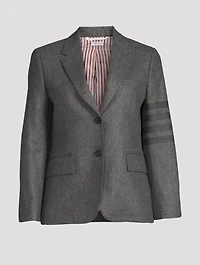 Wool And Cashmere Four-Bar Blazer