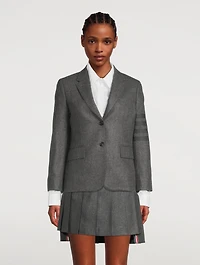 Wool And Cashmere Four-Bar Blazer