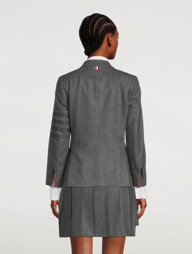 Wool And Cashmere Four-Bar Blazer
