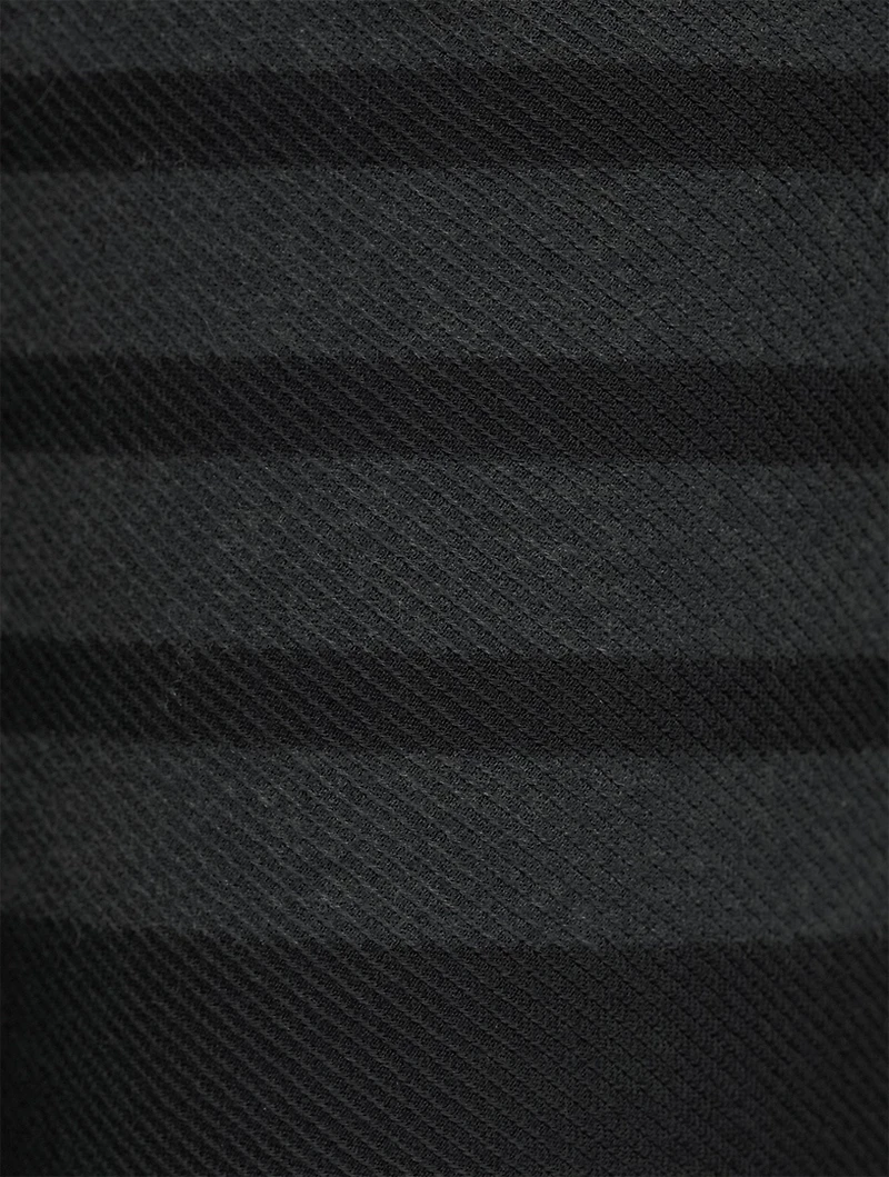 Cotton Four-Bar Bermuda Shorts