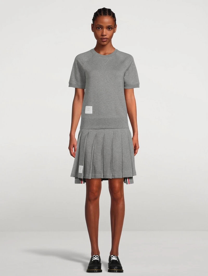 Cotton Short-Sleeve Sweatshirt