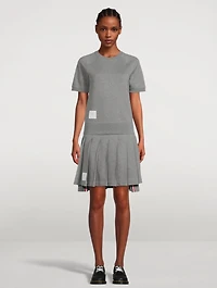 Cotton Short-Sleeve Sweatshirt