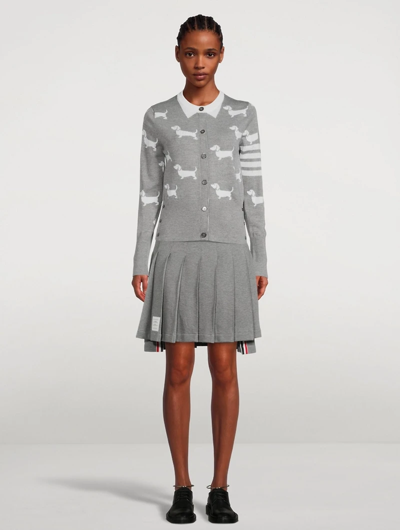 Wool Cardigan Hector Print