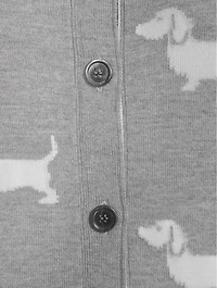 Wool Cardigan Hector Print