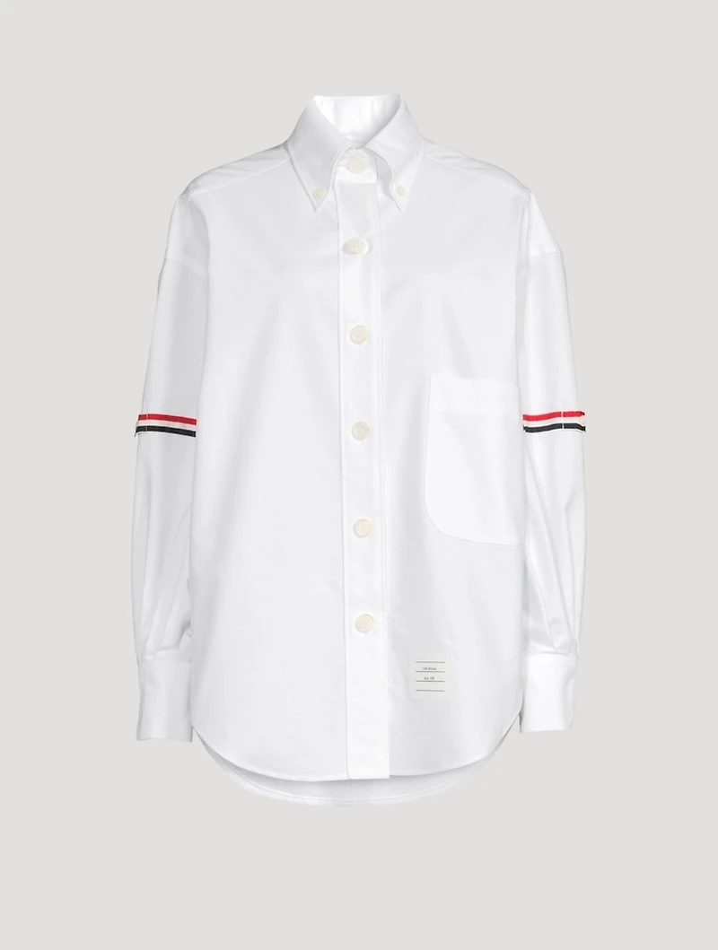 Oxford Supersized Shirt With Armbands