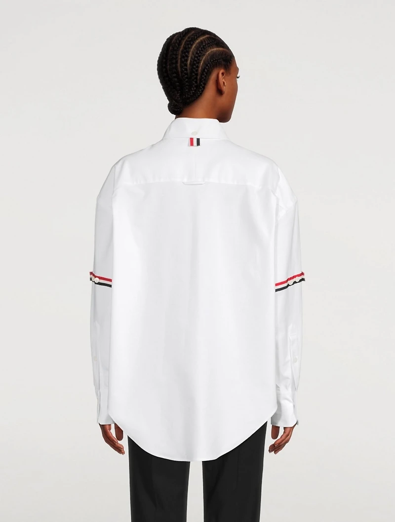 Oxford Supersized Shirt With Armbands