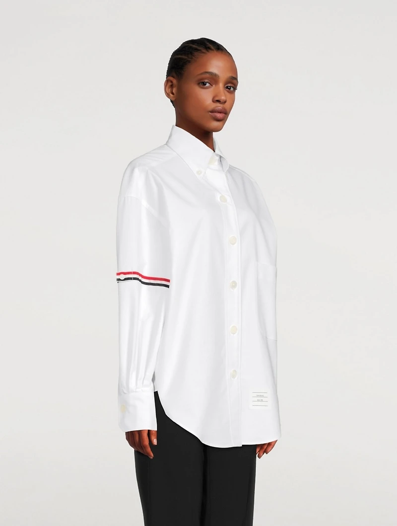 Oxford Supersized Shirt With Armbands