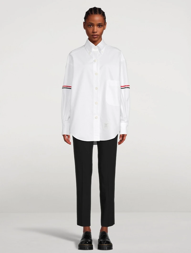 Oxford Supersized Shirt With Armbands