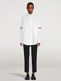 Oxford Supersized Shirt With Armbands