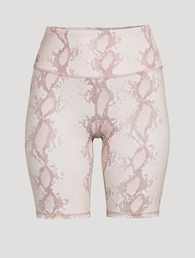 Albury Bike Shorts Snakeskin Print