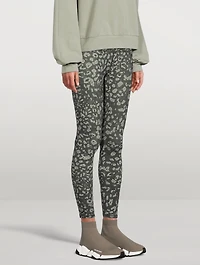 Luna High-Waisted Leggings Feather Print