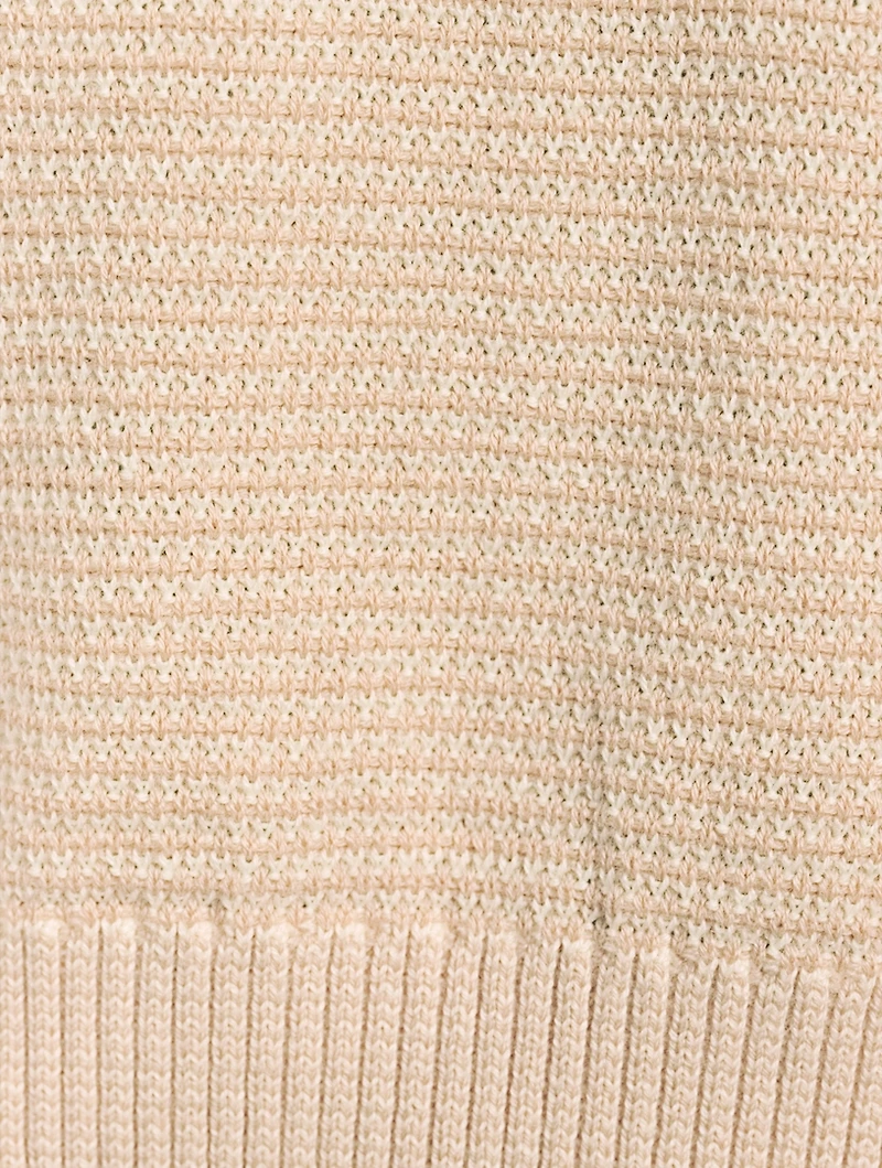 Maceo Cotton Knit Mockneck Sweatshirt