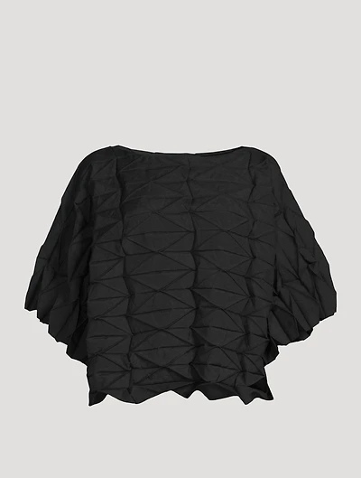 Polygon Pleats Top