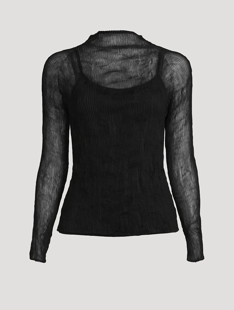 Chiffon Twist Top