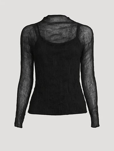 Chiffon Twist Top