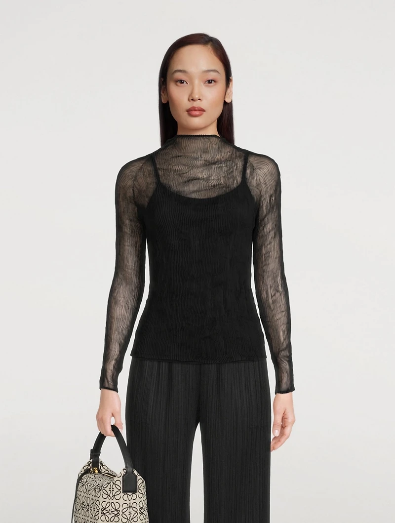 Chiffon Twist Top