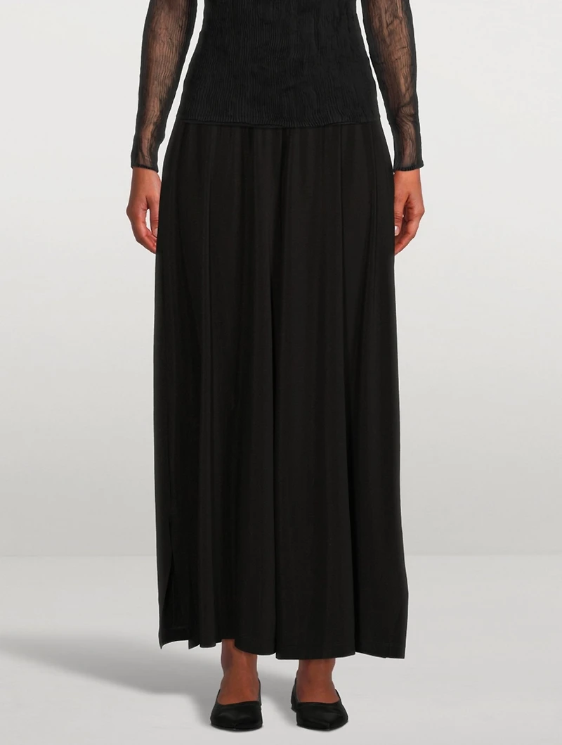 Drape Jersey Pants