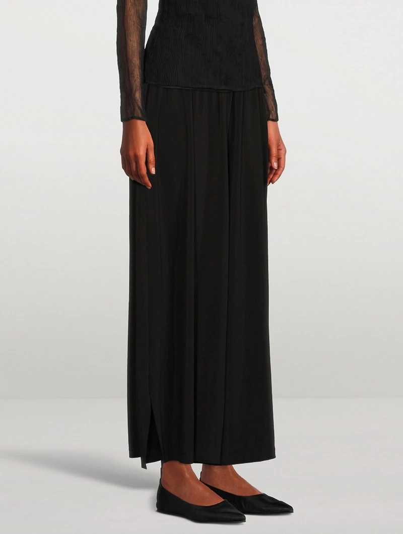 Drape Jersey Pants