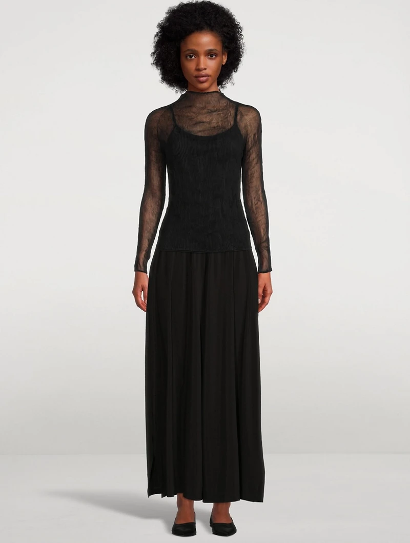 Drape Jersey Pants