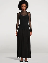 Drape Jersey Pants