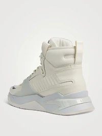 B-Ball High-Top Strap Sneakers