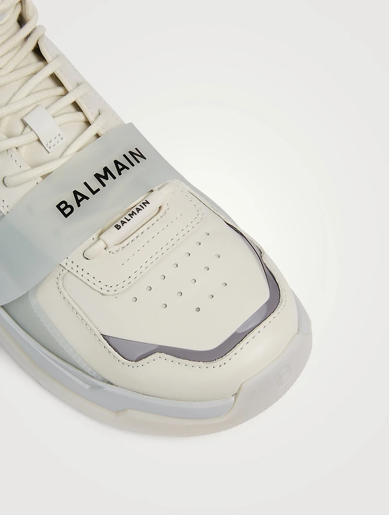 B-Ball High-Top Strap Sneakers
