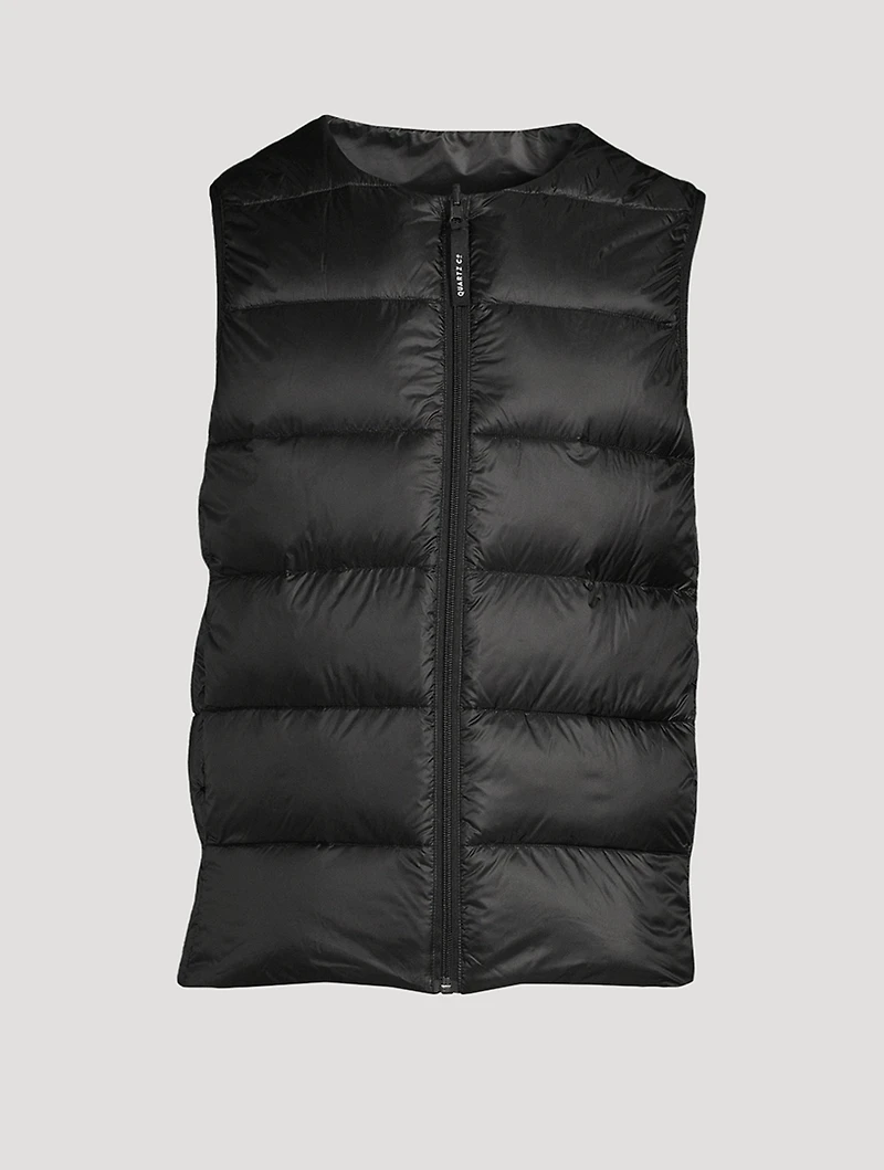 Simon Quilted Down Vest