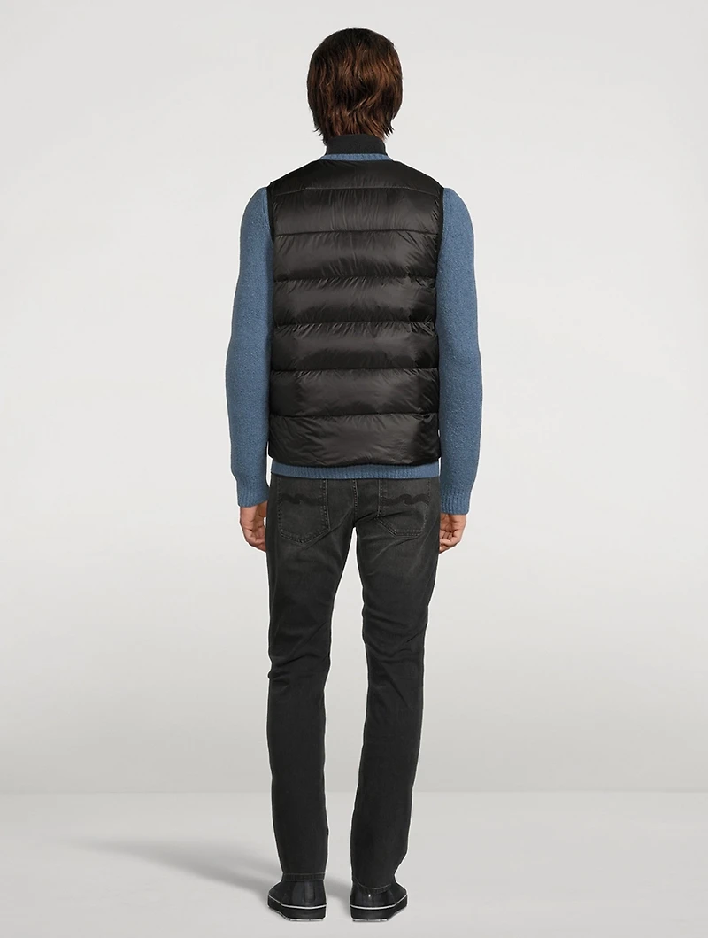 Simon Quilted Down Vest