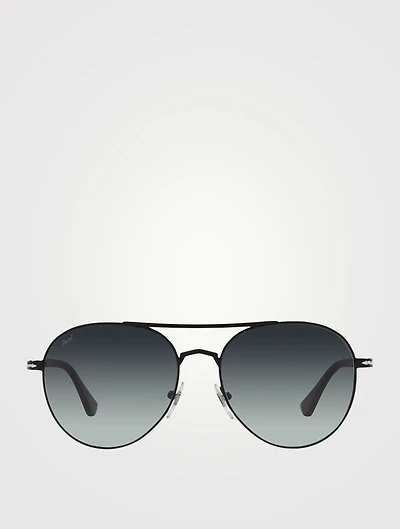 PO2477S Aviator Sunglasses