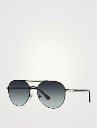 PO2477S Aviator Sunglasses