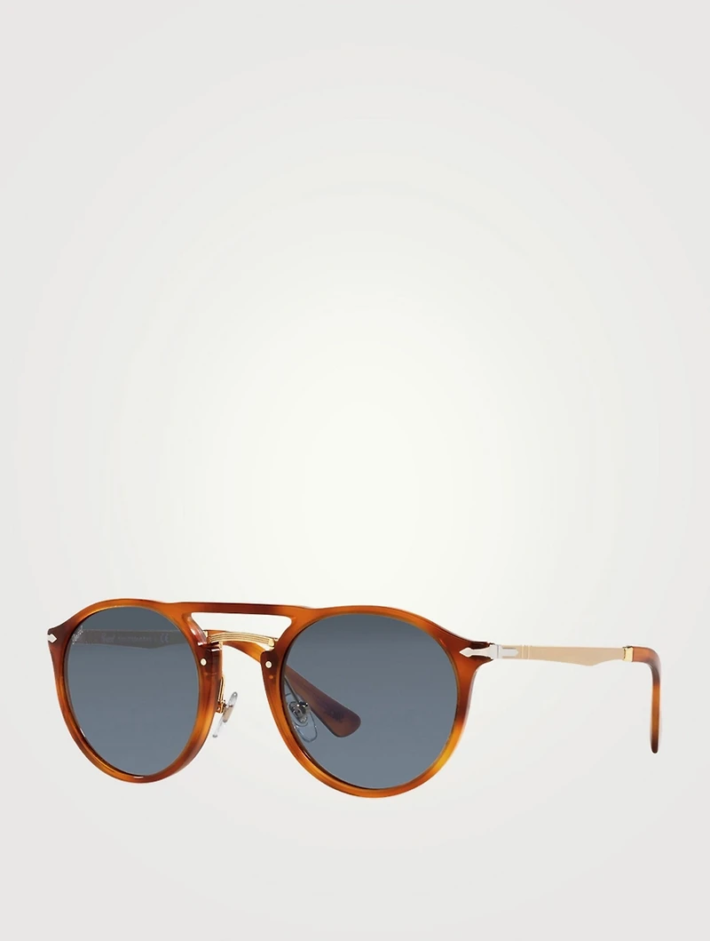 PO3264S Round Sunglasses