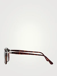 PO9649S Aviator Sunglasses