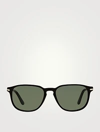 PO3019S Rectangular Sunglasses