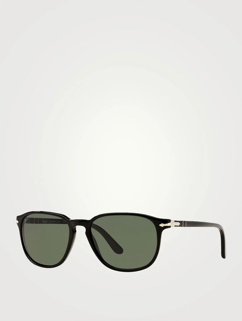 PO3019S Rectangular Sunglasses