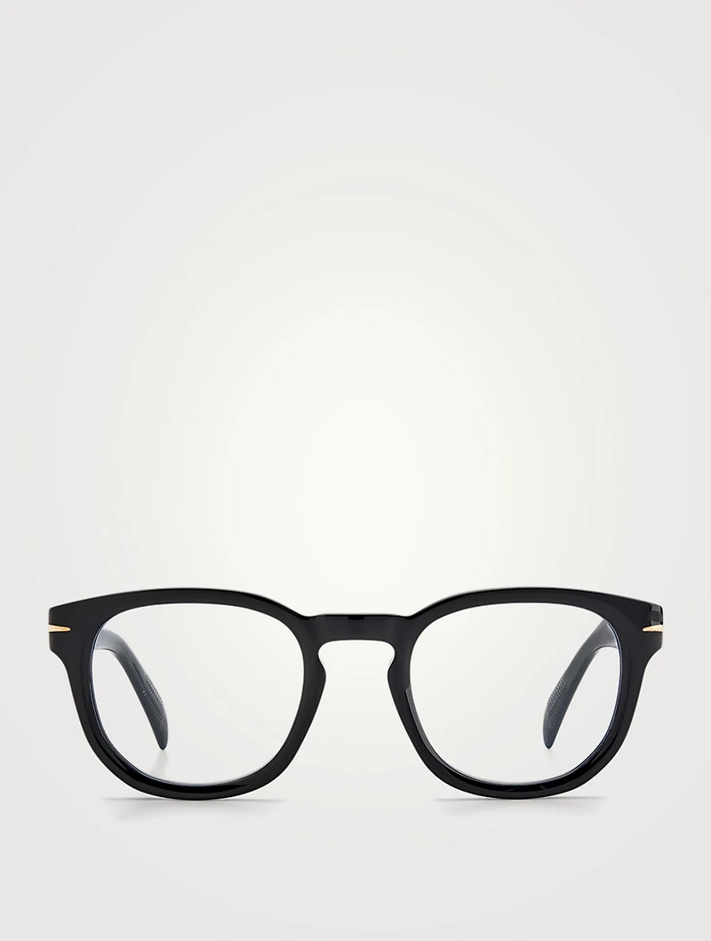 Square Optical Glasses With Blue Light Lenses