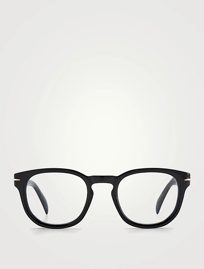 Square Optical Glasses With Blue Light Lenses