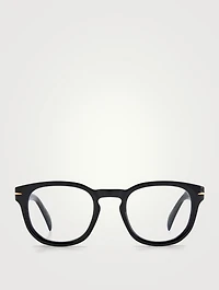 Square Optical Glasses With Blue Light Lenses