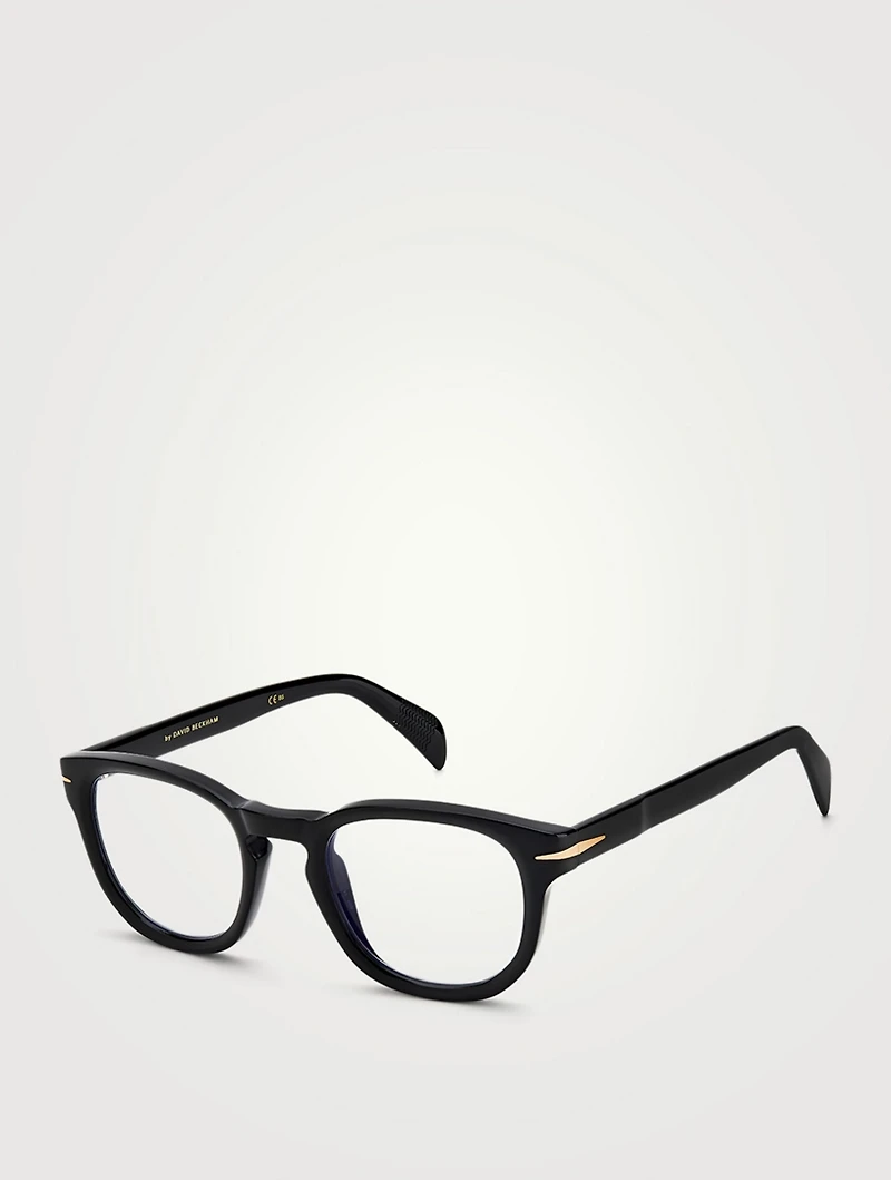 Square Optical Glasses With Blue Light Lenses
