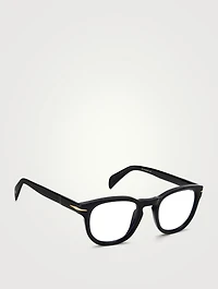 Square Optical Glasses With Blue Light Lenses