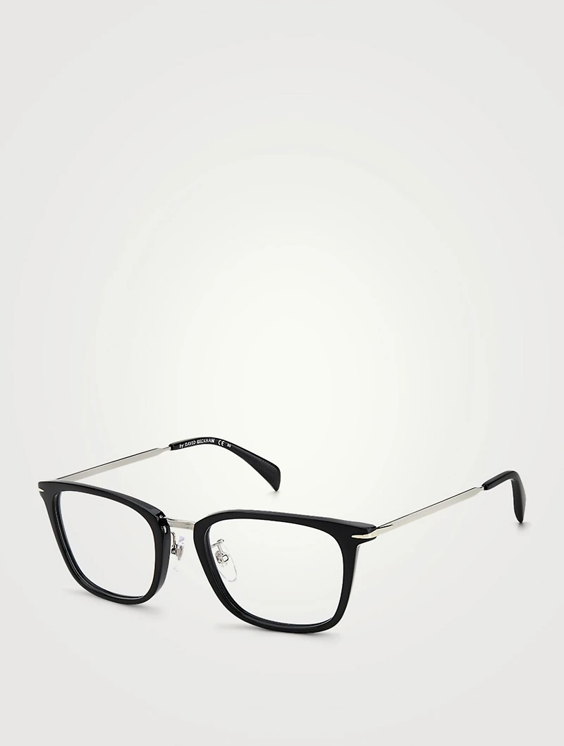 Rectangular Optical Glasses With Blue Light Lenses