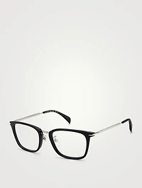 Rectangular Optical Glasses With Blue Light Lenses