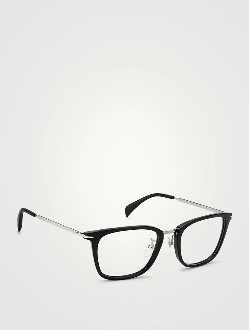 Rectangular Optical Glasses With Blue Light Lenses