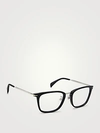 Rectangular Optical Glasses With Blue Light Lenses