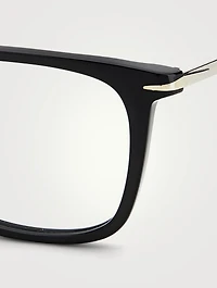 Rectangular Optical Glasses With Blue Light Lenses