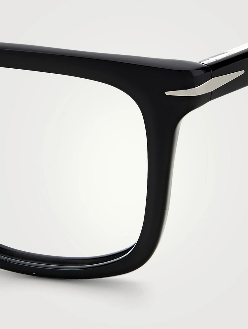 Rectangular Optical Glasses With Blue Light Lenses