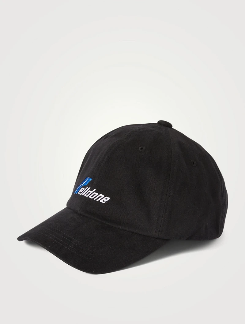 Logo Canvas Baseball Cap