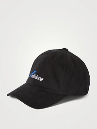 Logo Canvas Baseball Cap