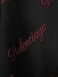 Embroidered Logo Pajama Pants