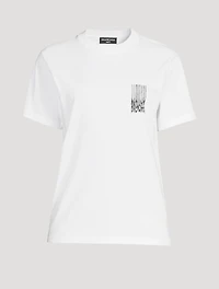 Barcode Fitted T-Shirt