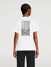 Barcode Fitted T-Shirt